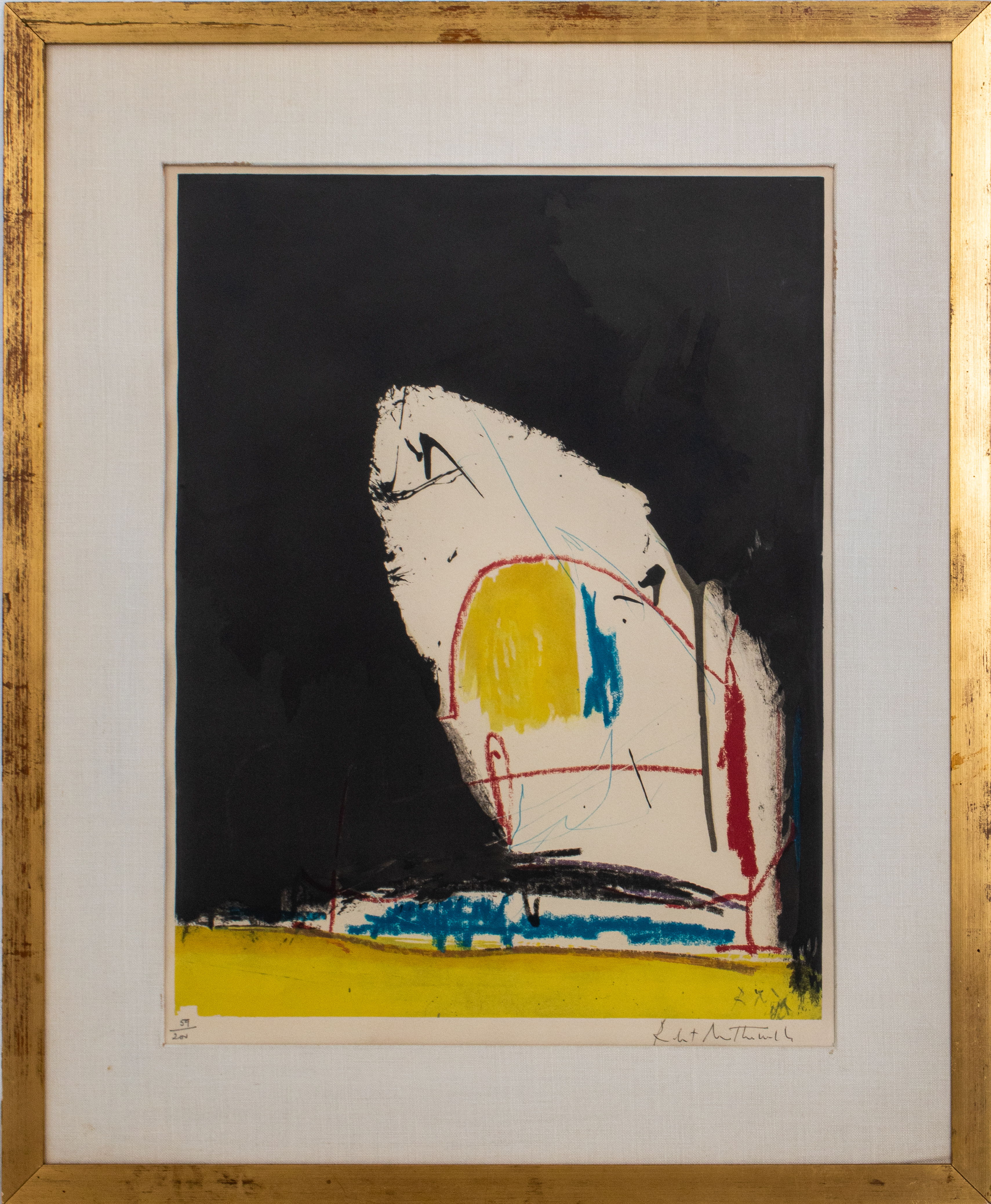 ROBERT MOTHERWELL "CAPRICCIO"