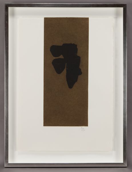 Robert Motherwell ''Primal Sign