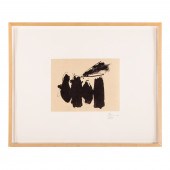 ROBERT MOTHERWELL. UNTITLED TR