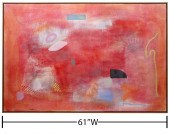 ROBERT NATKIN ACRYLIC PAINTING