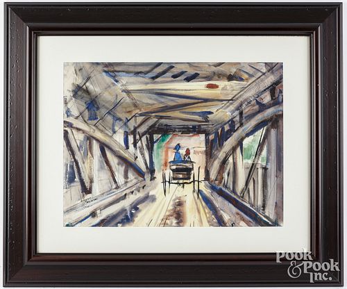 ROBERT NOEL BLAIR, WATERCOLOR
