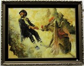 ROBERT OWEN OIL ON CANVAS (Cal