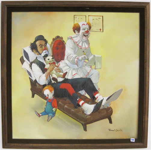 ROBERT OWEN OIL ON CANVAS