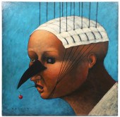 ROBERT PELUCE 'BLUE BIRD' 2003