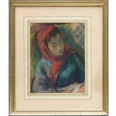 ROBERT PHILIPP, PASTEL ON PAPE