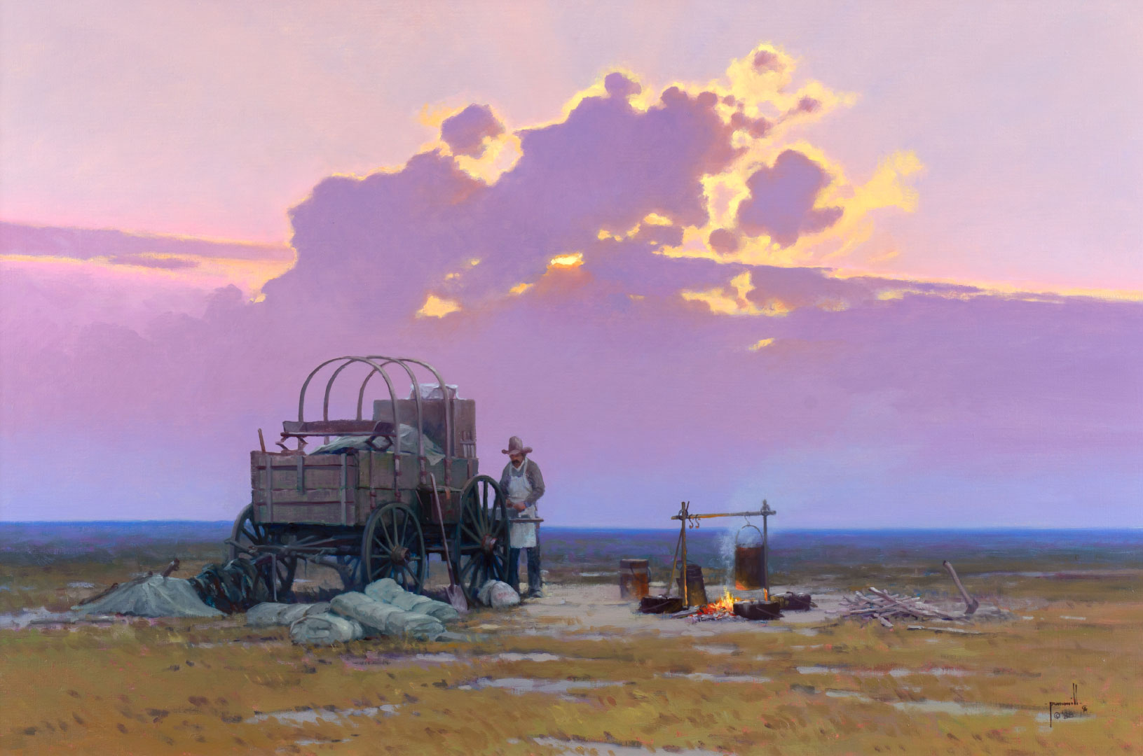 ROBERT PUMMILL (1936-), WESTERN