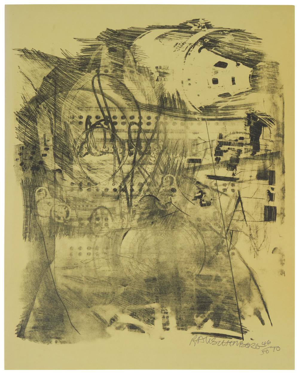 ROBERT RAUSCHENBERG (1925-2008),