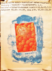 ROBERT RAUSCHENBERG 1971 ART O