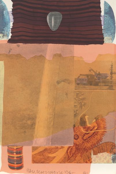 ROBERT RAUSCHENBERG (AMERICAN, 1925