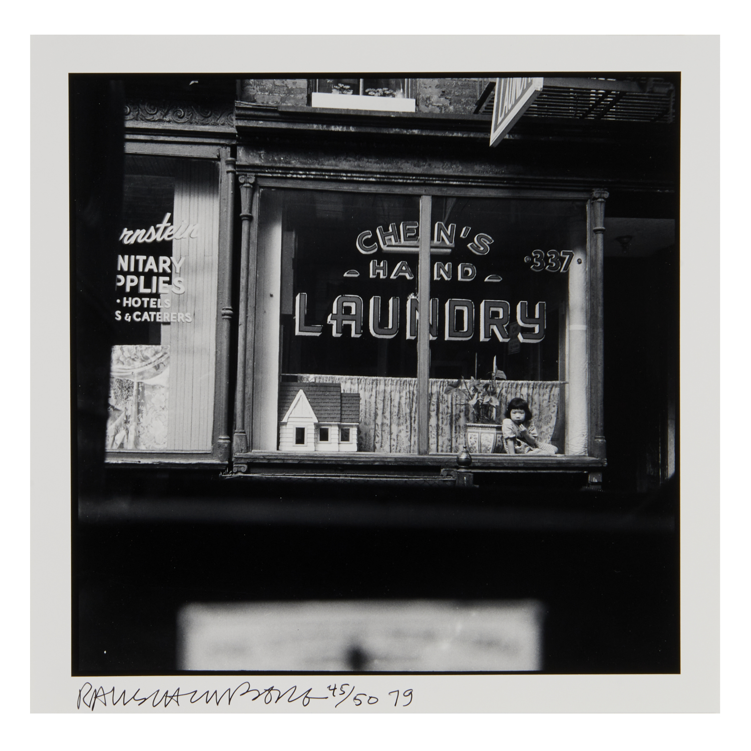 ROBERT RAUSCHENBERG, GELATIN SILVER