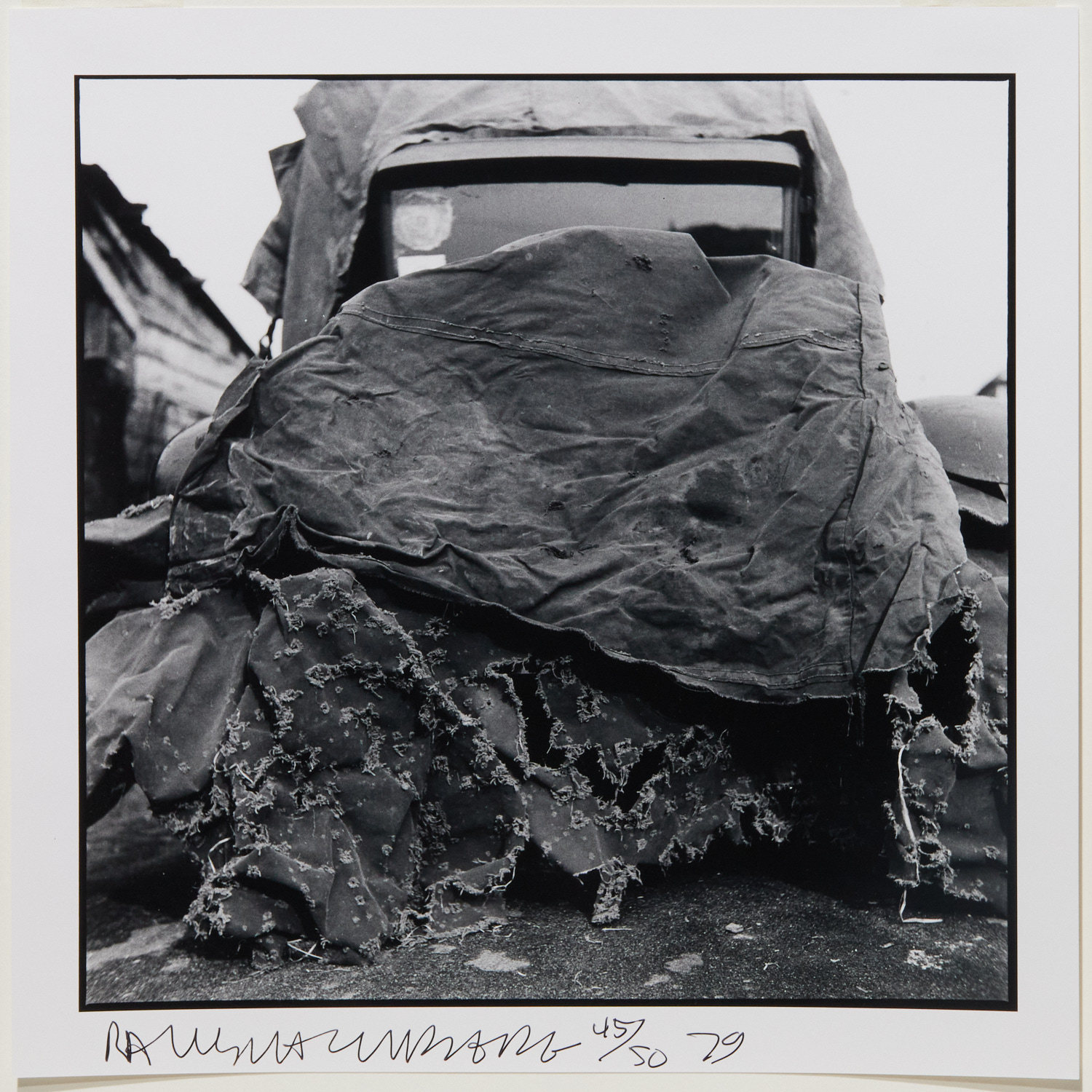 ROBERT RAUSCHENBERG, GELATIN SILVER