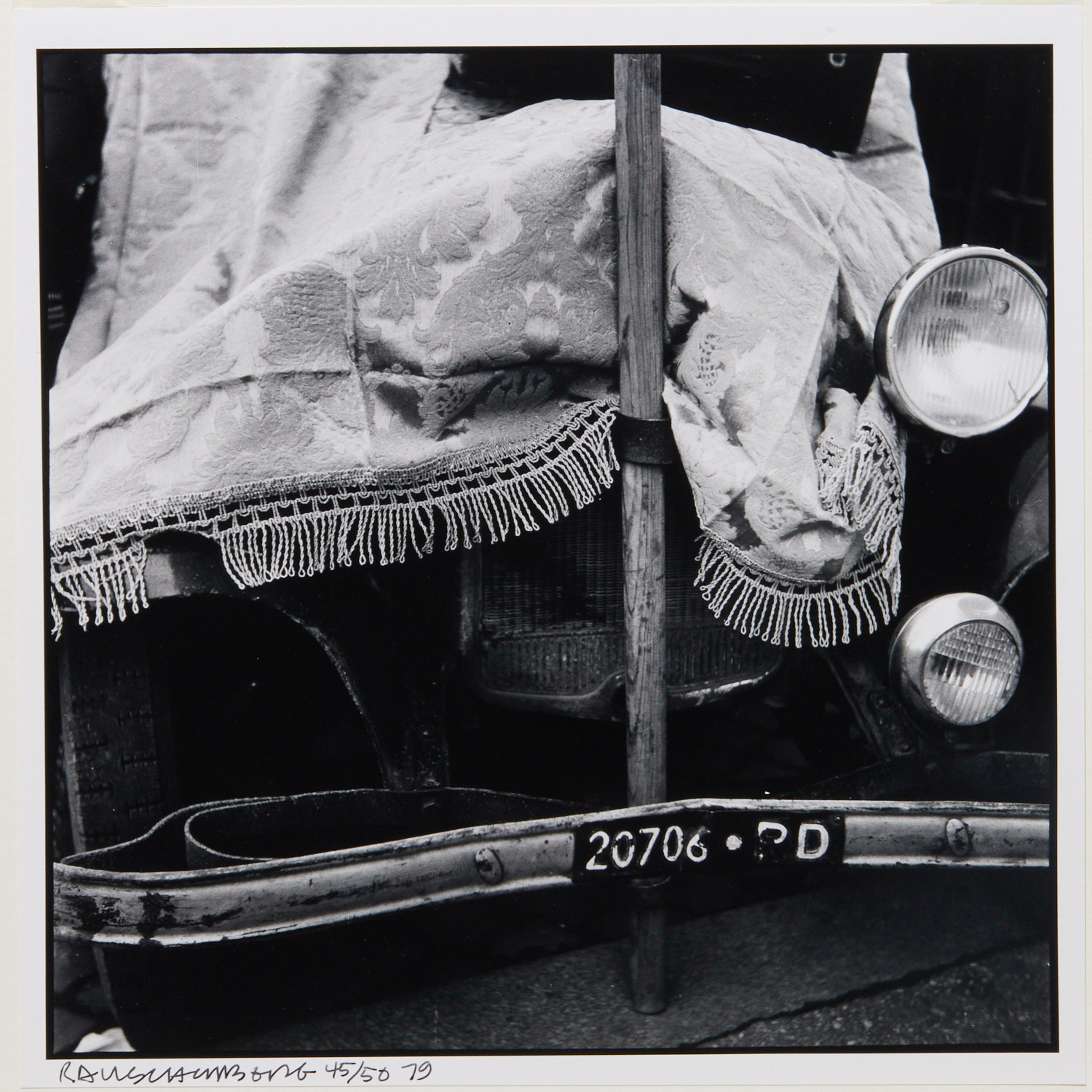 ROBERT RAUSCHENBERG, GELATIN SILVER