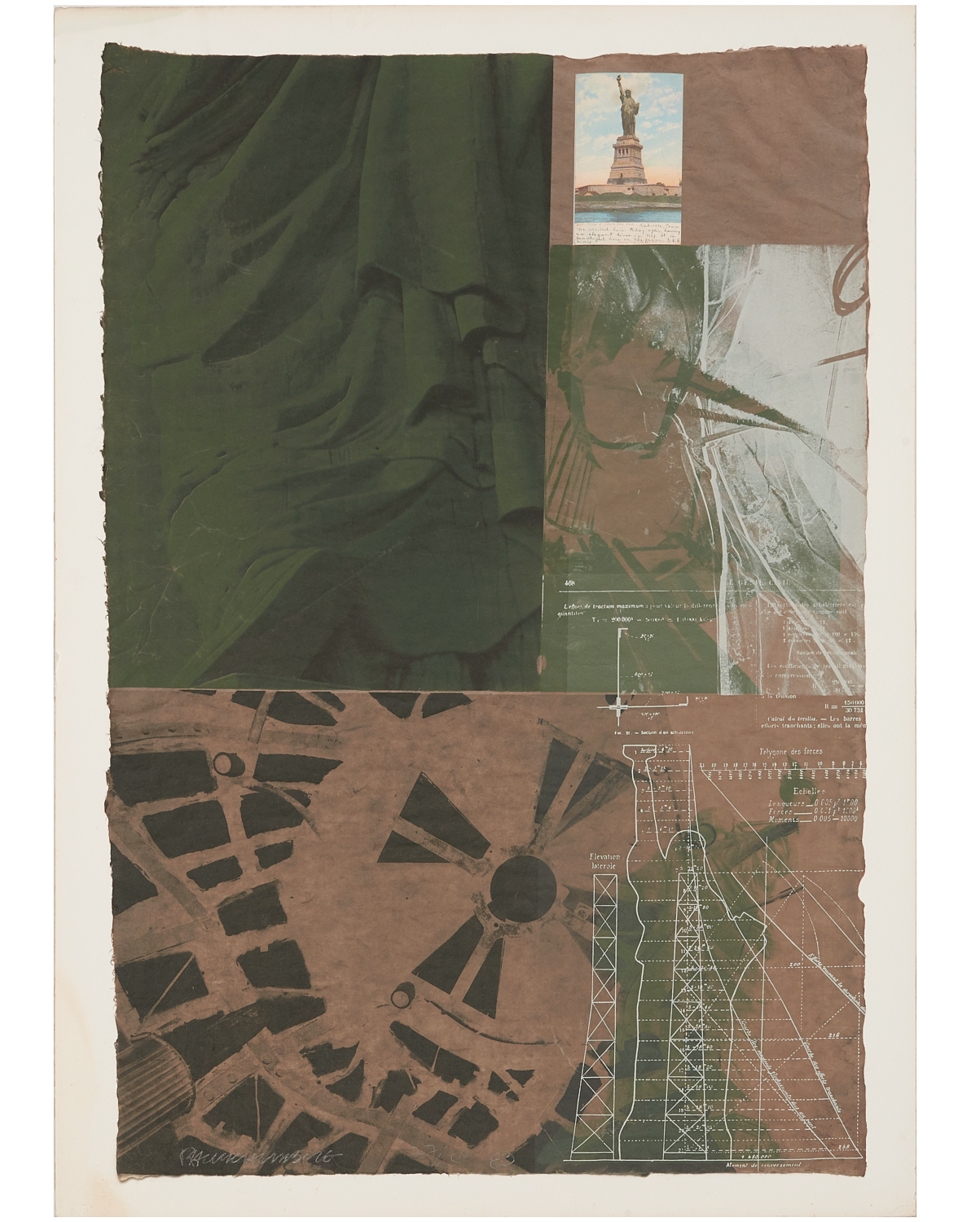 ROBERT RAUSCHENBERG, LITHOGRAPH,