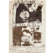 ROBERT RAUSCHENBERG, SIGNED EX