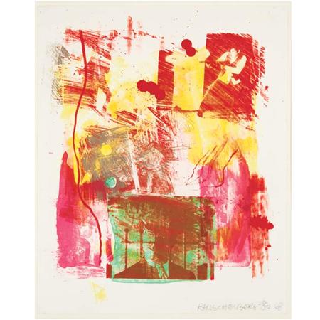 Robert Rauschenberg STORYLINE II