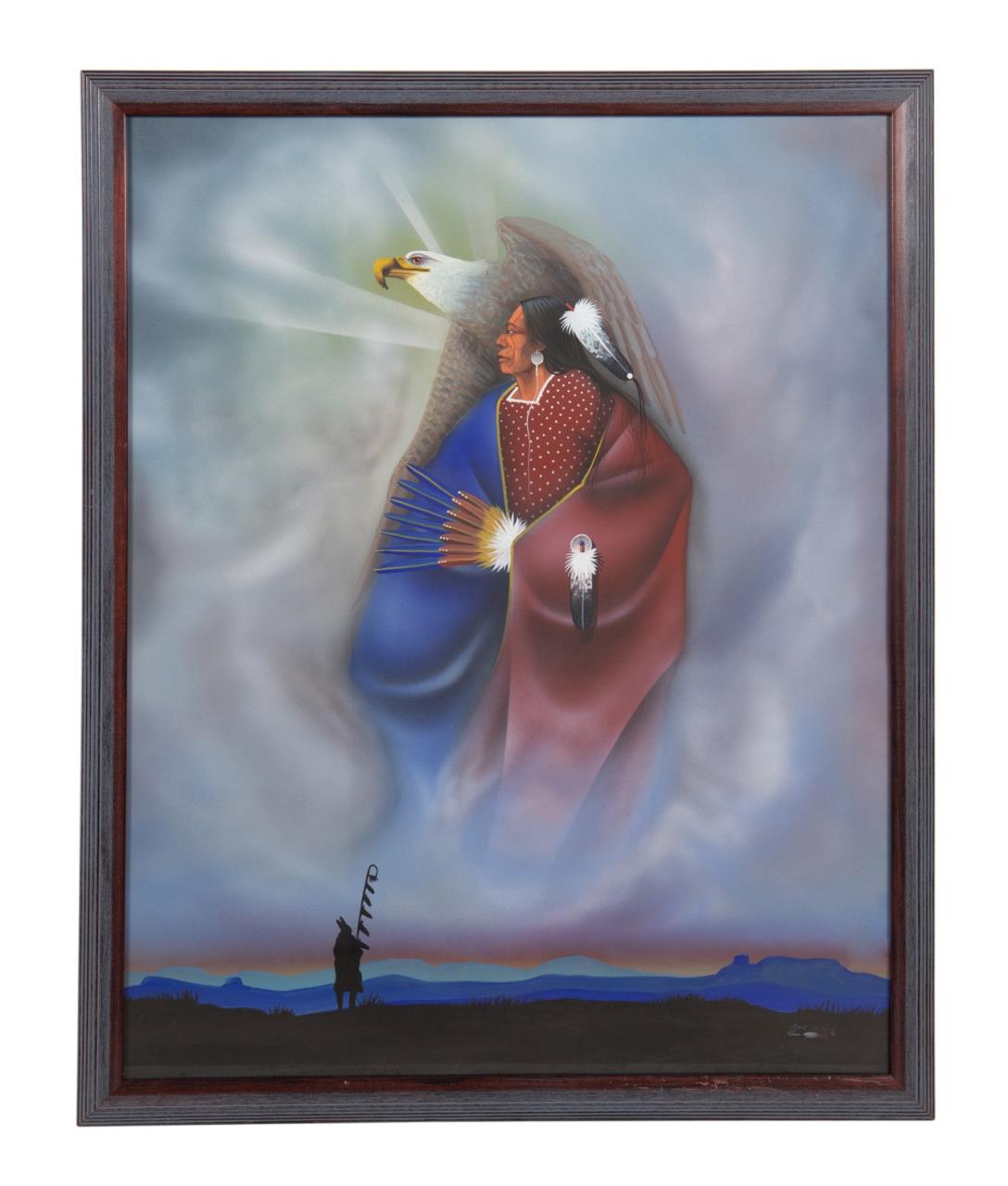 ROBERT REDBIRD SR 'FEATHER