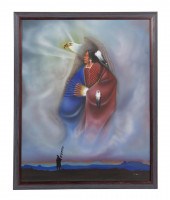 ROBERT REDBIRD SR 'FEATHER TAL