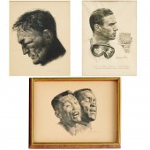 ROBERT RIGER, SPORTS DRAWINGS