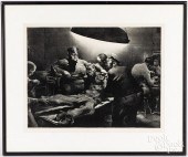 ROBERT RIGGS LITHOGRAPH ACCIDE
