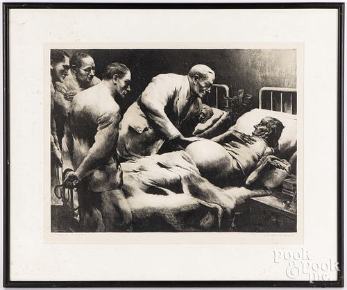 ROBERT RIGGS LITHOGRAPH WARD
