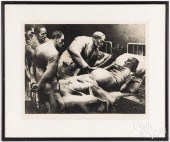 ROBERT RIGGS LITHOGRAPH WARD R