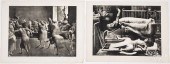 ROBERT RIGGS TWO LITHOGRAPHSRo