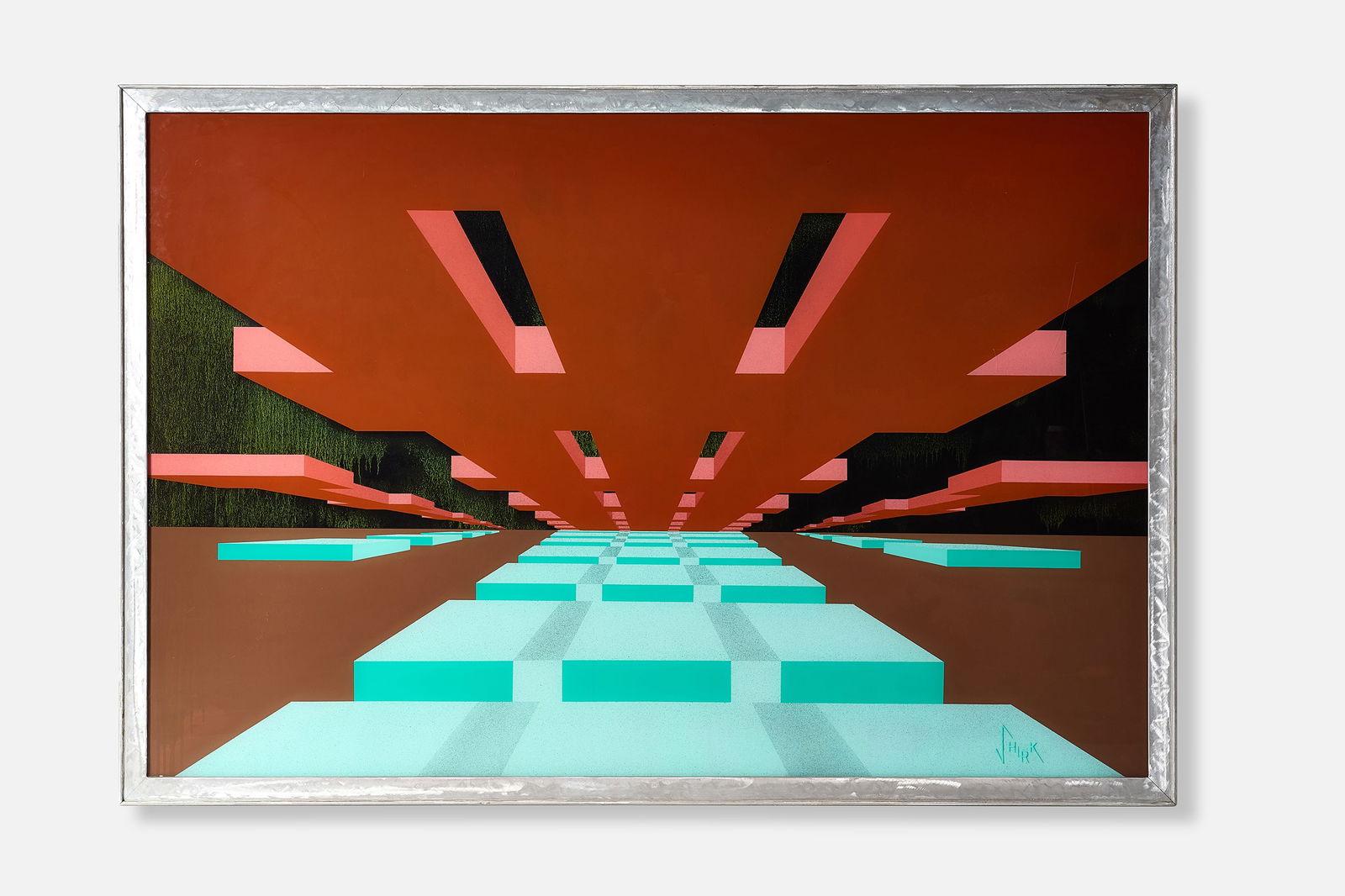 ROBERT SHIRK, LARGE GEOMETRIC