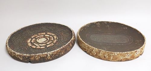 ROBERT SIEMINSKI ART POTTERY, TWO