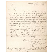 ROBERT SMITH SIGNED AS SECRETA