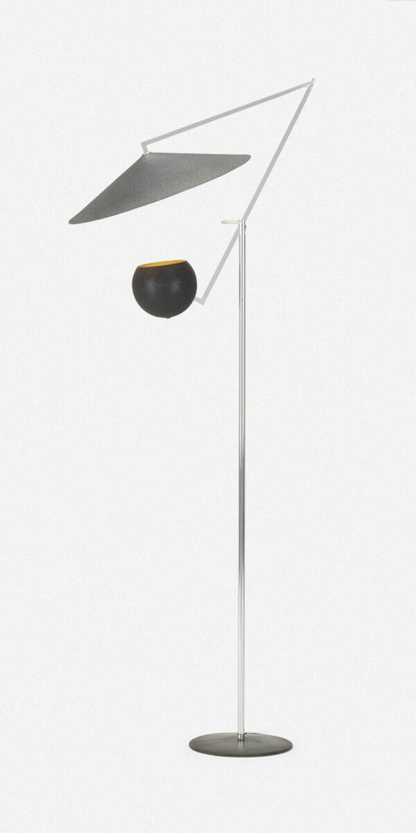 Robert Sonneman. Floor lamp from