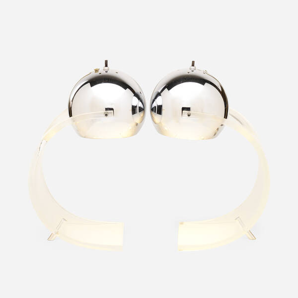 Robert Sonneman. Table lamps, pair.