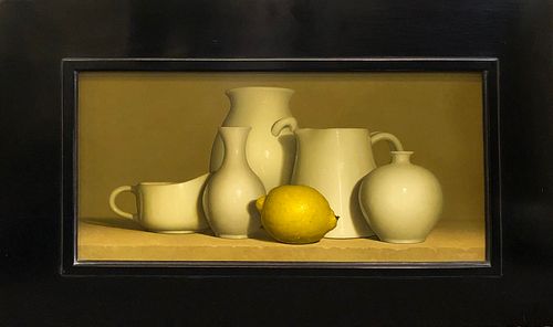 ROBERT STARK III OIL ON BOARD, "ONE