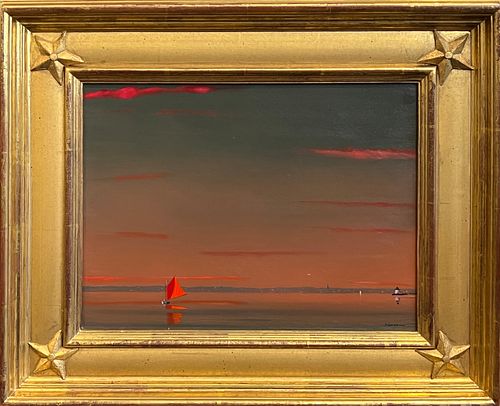 ROBERT STARK JR. OIL ON MASONITE