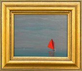 ROBERT STARK OIL ON CANVAS "RE