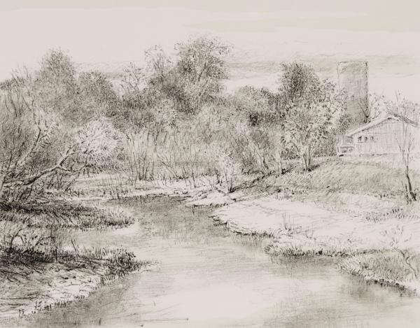 ROBERT SUDLOW (1920-2010) PENCIL