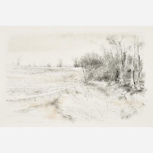 ROBERT SUDLOW "LAURA'S WOODS" (1981