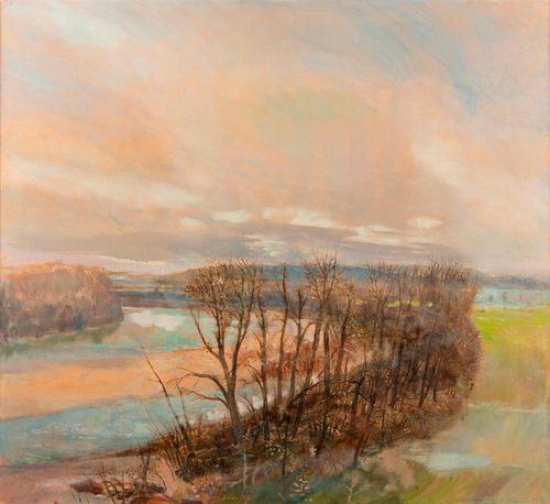 ROBERT SUDLOW 'RIVER IN SPRING'