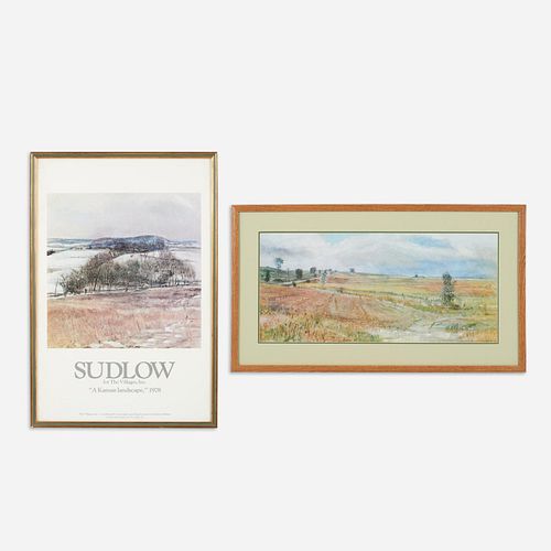 ROBERT SUDLOW SIGNED POSTER &
