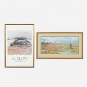 ROBERT SUDLOW SIGNED POSTER &