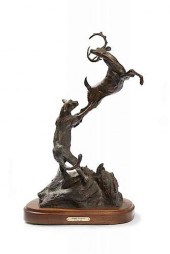 ROBERT TAYLOR BRONZE, "STRUGGL