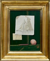ROBERT TROTTER OIL ON PANEL WR