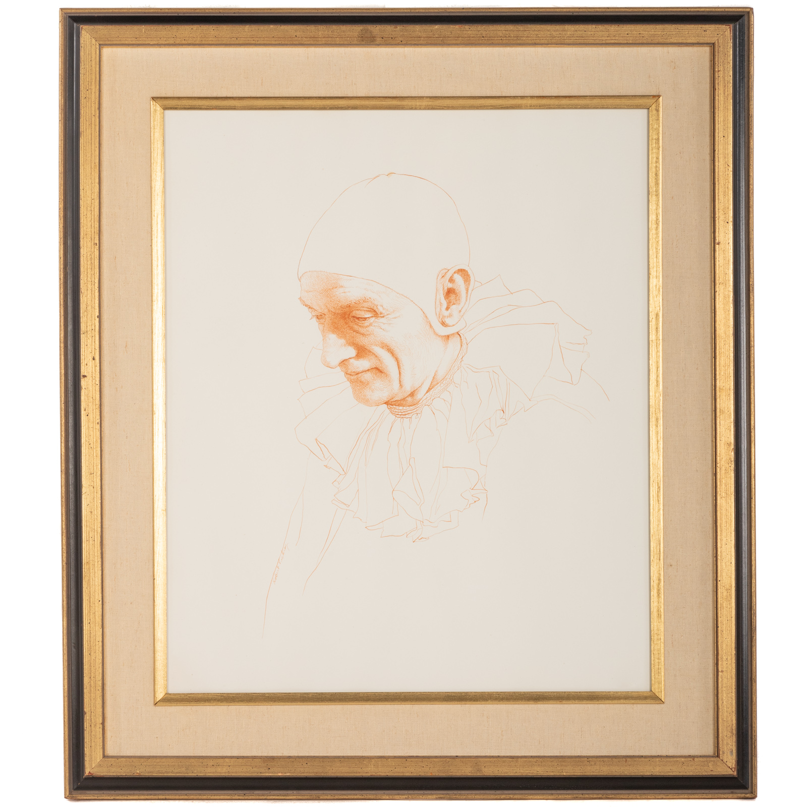 ROBERT VICKREY. "HEAD OF A