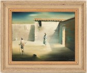 ROBERT WATSON O/C SURREALIST P