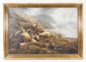 ROBERT WATSON SHEEP LANDSCAPE