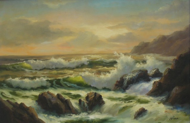 ROBERT WEE OIL ON CANVAS