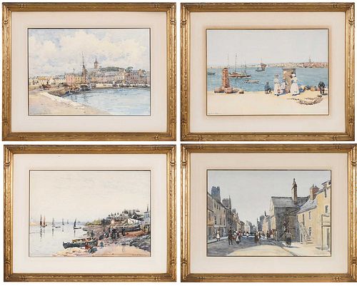 ROBERT WEIR ALLAN, FOUR TOWN