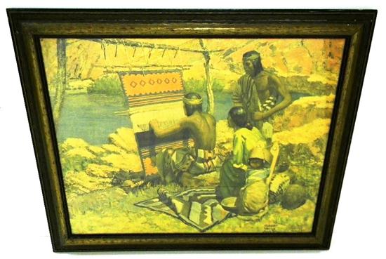 Robert Wesley Alllich print  signed