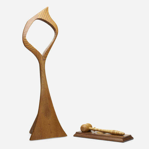 Robert Whitley. Mirror and gavel