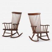 Robert Whitley. Rockers, pair.