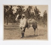 ROBERT WOODRUFF & HORSE AT TE